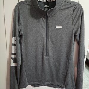 PINK Victoria's Secret Charcoal Zip-Up